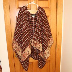 Harve Bernard Wool Cape